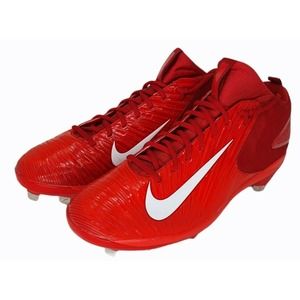 Nike Zoom Trout 3 Metal Baseball Cleats Metal Sz 13.5 Varsity Red 856498-667